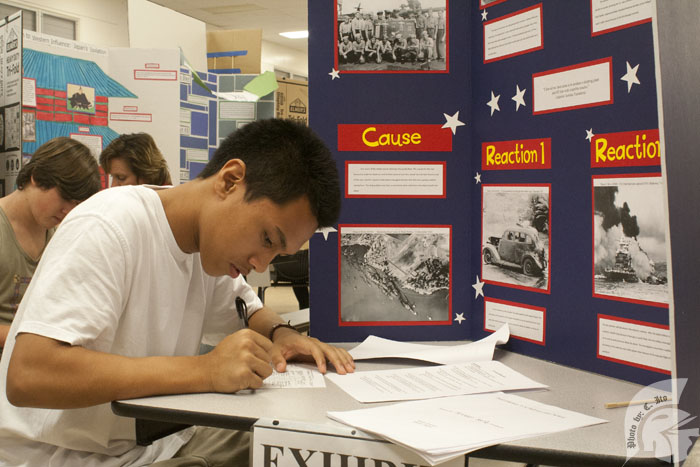 NHD Fair made it possible for parents to review and critique their students NHD project.