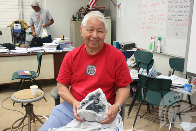 Here from the beginning, Sawada in 40th year of teaching at MHS