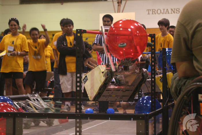 MHS hosts district VEX competition, team 1973B places third