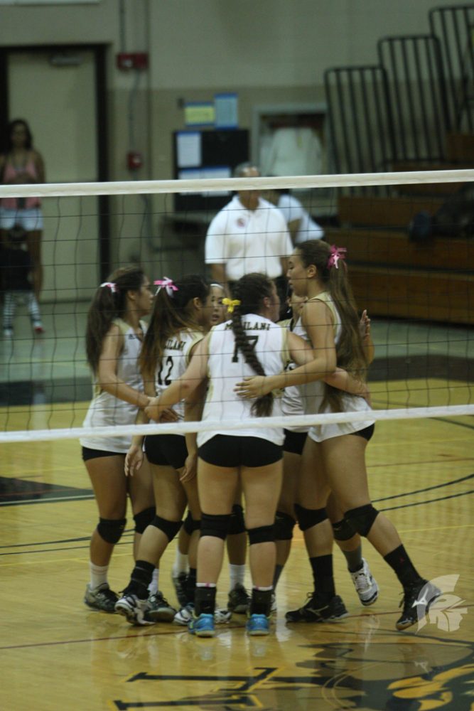 Bumping out the competition, girls varsity volleyball, undefeated OIA champions