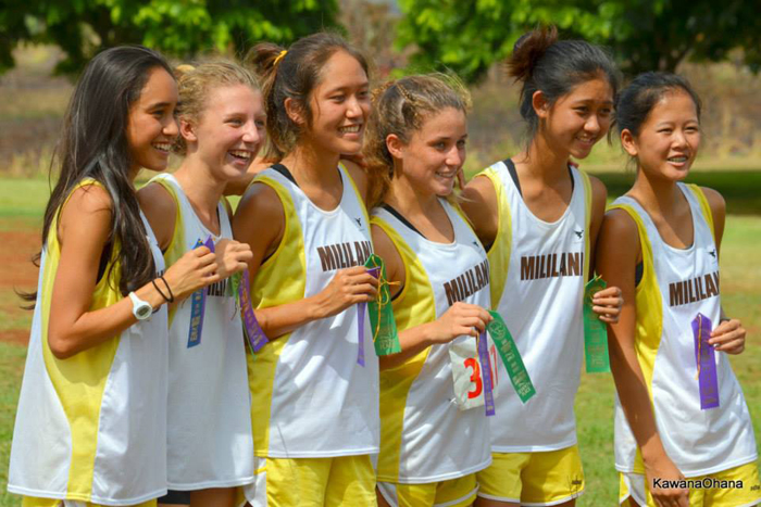 Girls cross country place third in OIA championship