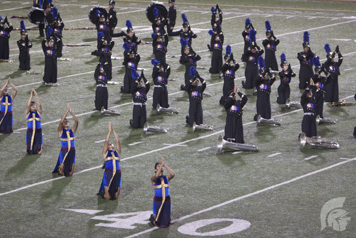 Ending the season on a high note, Marching Band hosts Trojan Bandfest